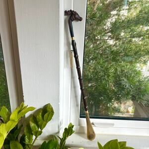 Vintage Italian Giraffe Head Shoe Horn – RC 1867 – 21” Length